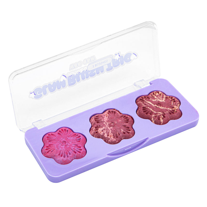 Glam Blush Trio Coloretes con Brillo
