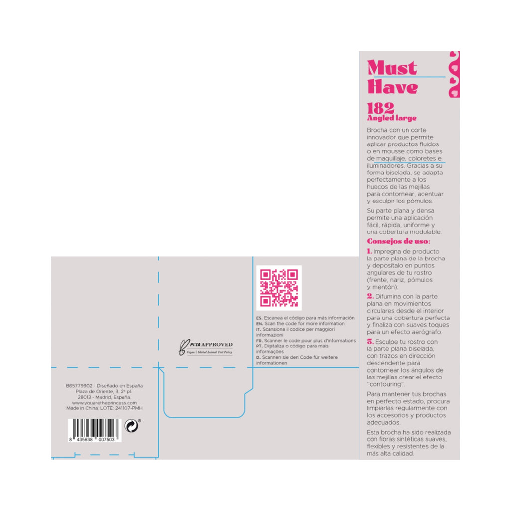 Must Have Brocha Angled Large 182