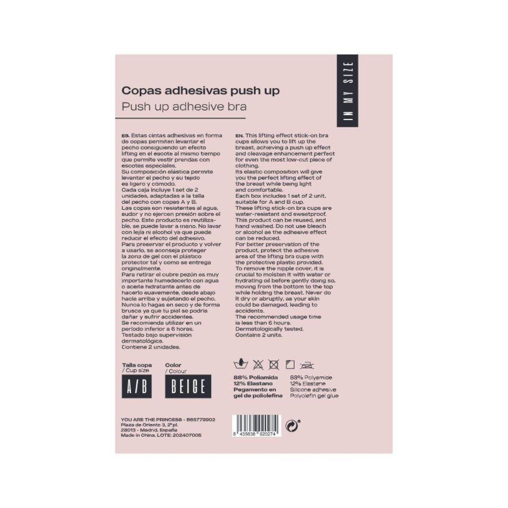 Copas Adhesivas Push Up