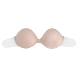 Sujetador con Copa y Cinta Adhesiva Nude