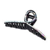Oh My Hair Pinza Lazo Trenza Strass Negro