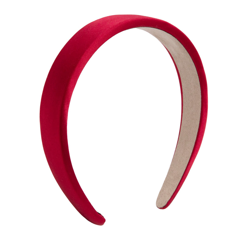 Oh My Hair Diadema Tejido Brillante Rojo
