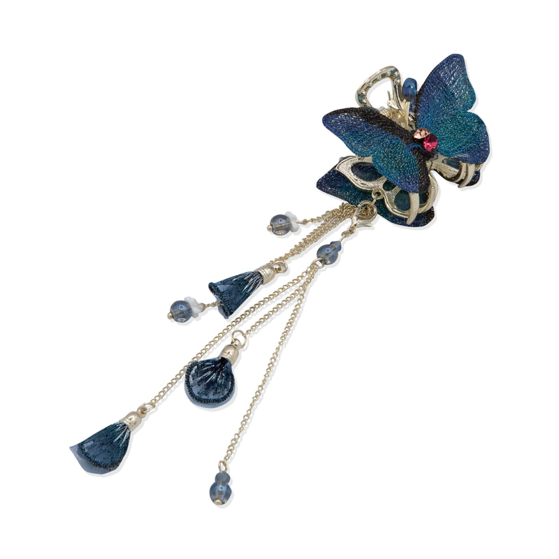 Oh My Hair Pinza Mariposa Azul Mini
