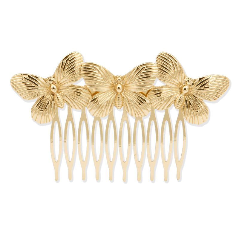 Oh My Hair Peineta Butterfly Dorado