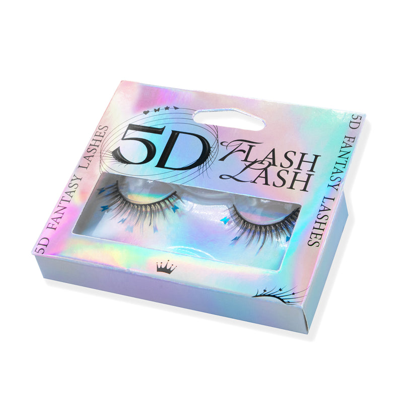Flash Lash Pestañas Postizas 5D Butterfly Glitter Look
