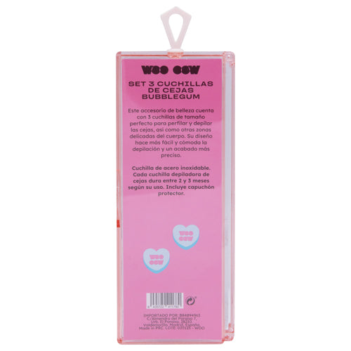 Set 3 Cuchillas de Cejas