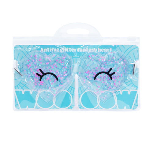 Antifaz de Gel Glitter Fantasy Heart