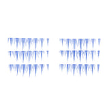 Flash Lash Pestañas Postizas Individuales Azul