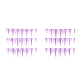 Flash Lash Pestañas Postizas Individuales Morado