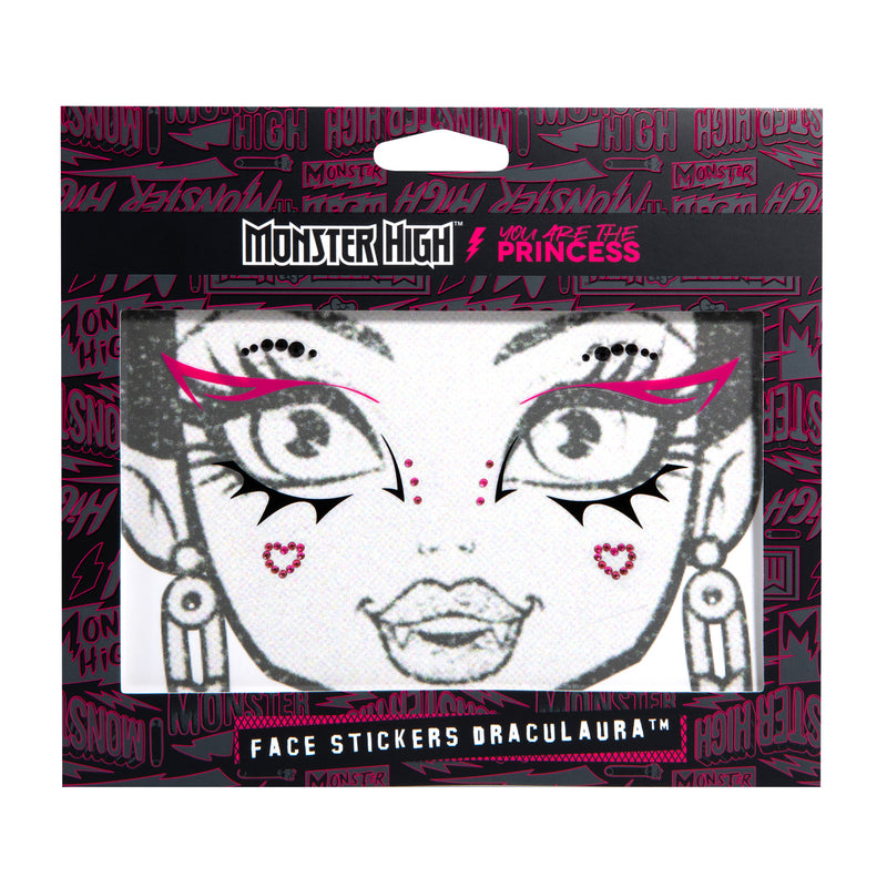 MONSTER HIGH™ / YOU ARE THE PRINCESS MONSTER HIGH FACE STICKERS DRACULAURA™