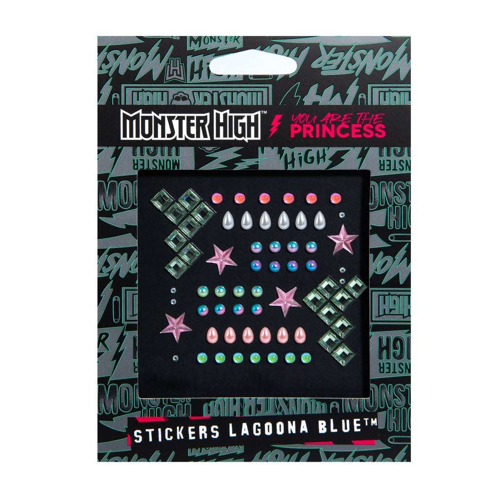 MONSTER HIGH™ / YOU ARE THE PRINCESS GEMS STICKER LAGOONA BLUE