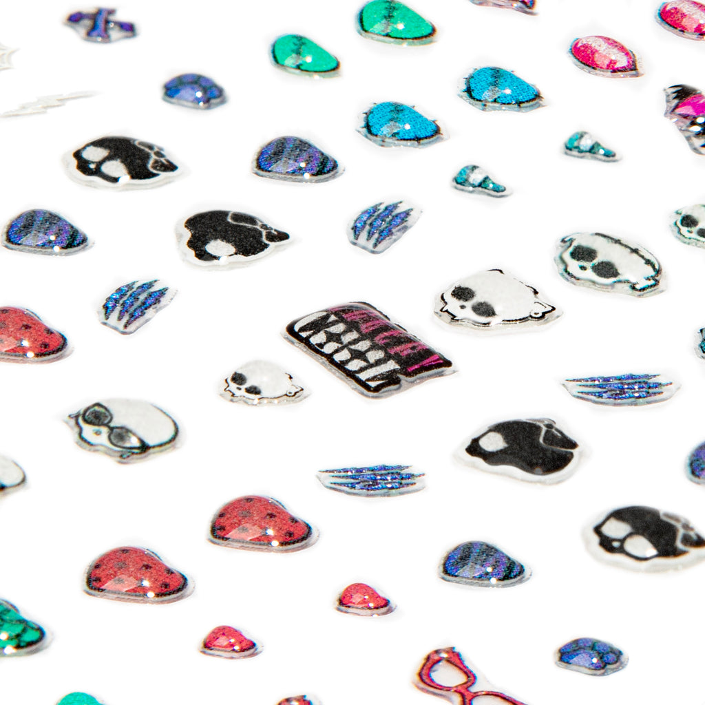 MONSTER HIGH™ / YOU ARE THE PRINCESS  ICONS 3D STICKERS FOR NAILS