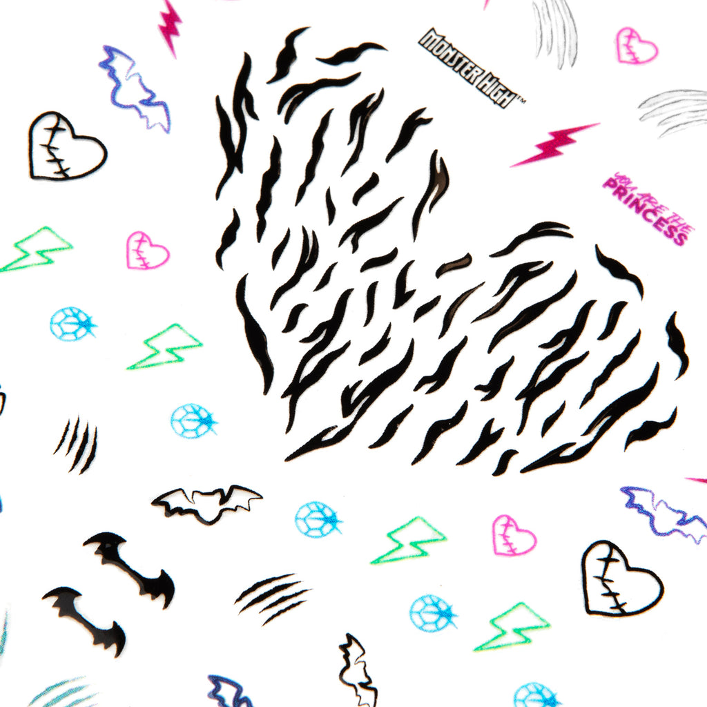 MONSTER HIGH™ / YOU ARE THE PRINCESS STICKERS FOR NAILS