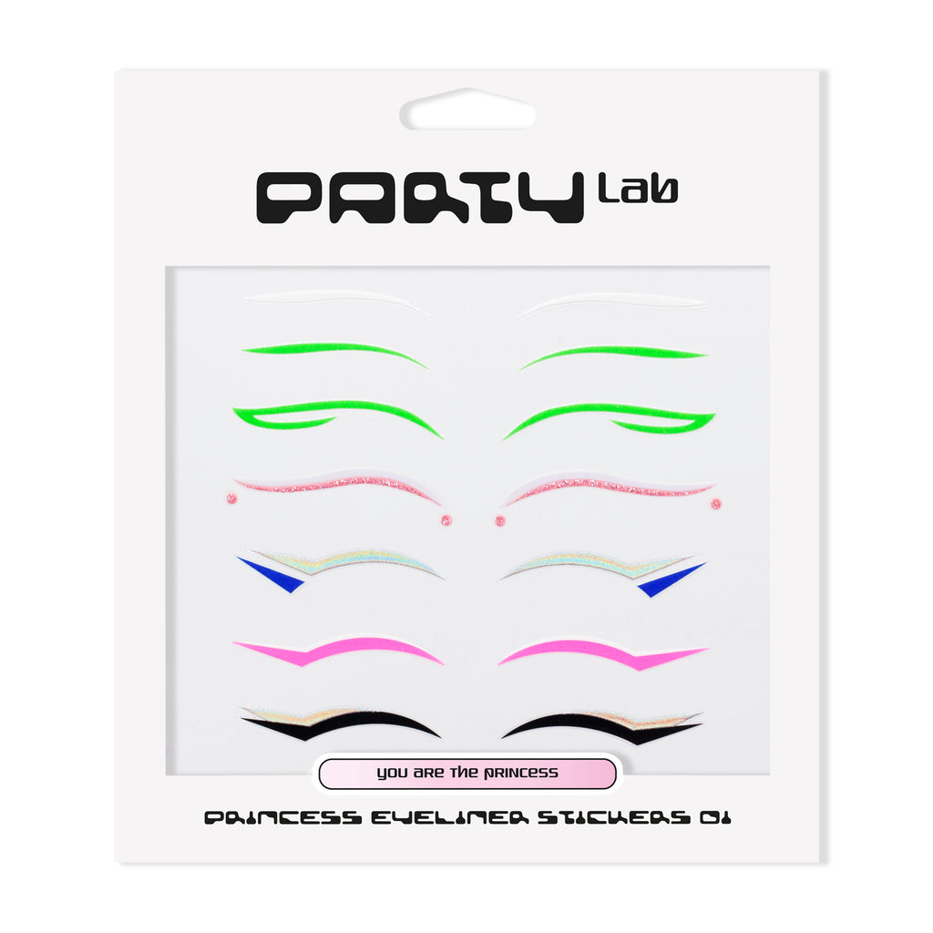 Party Lab Princess Eyeliner Stickers