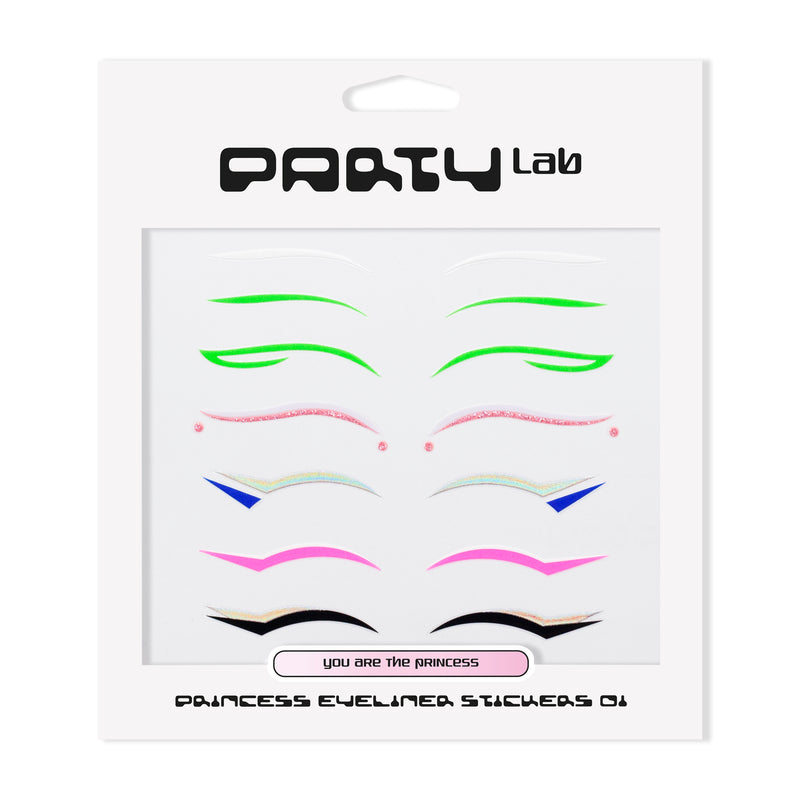 Party Lab Princess Eyeliner Stickers