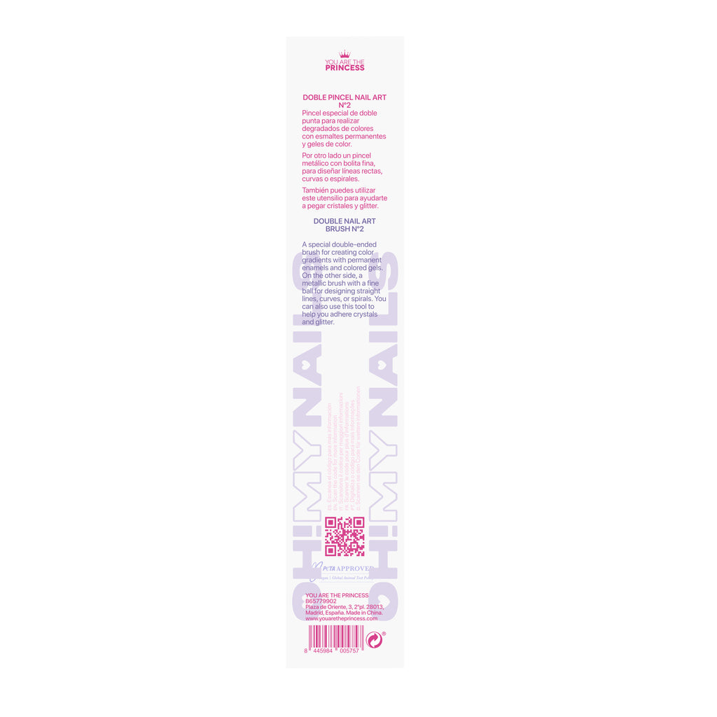 Oh My nails Double Art Brush