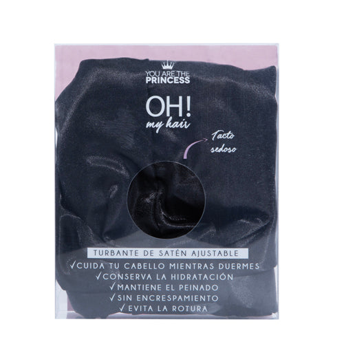 Oh My Hair Turbante de Satén Ajustable