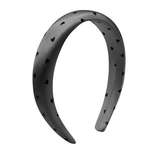 Oh My Hair Diadema Velvet Hearts Negro