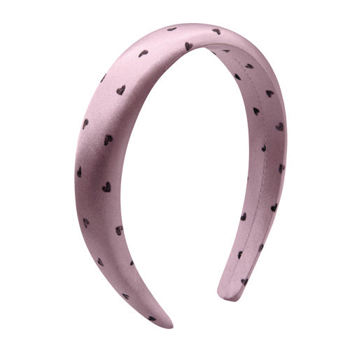 Oh My Hair Diadema Velvet Hearts Rosa