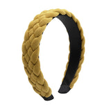 Oh My Hair Diadema Trenzada Textura Mostaza