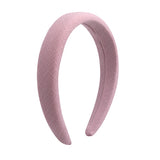 Oh My Hair Diadema Ancha Micro Tweed Rosa