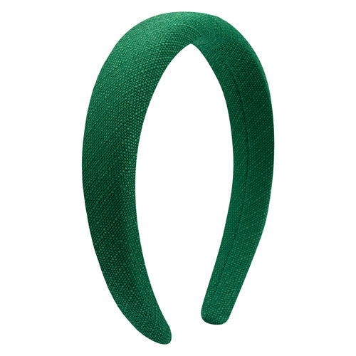 Oh My Hair Diadema Ancha Micro Tweed Verde
