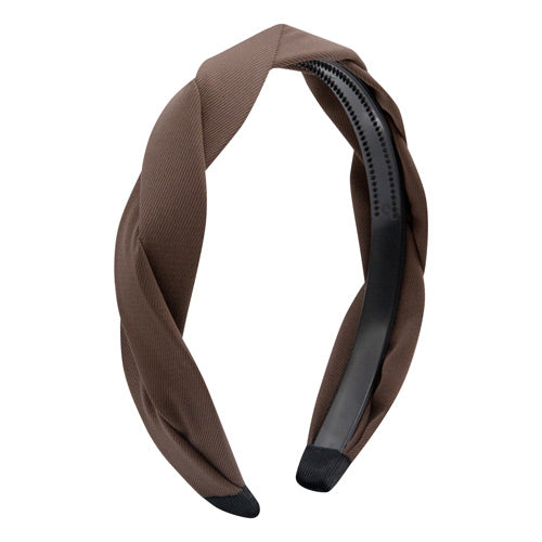 Oh My Hair Diadema Lazo Trenzado Chocolate