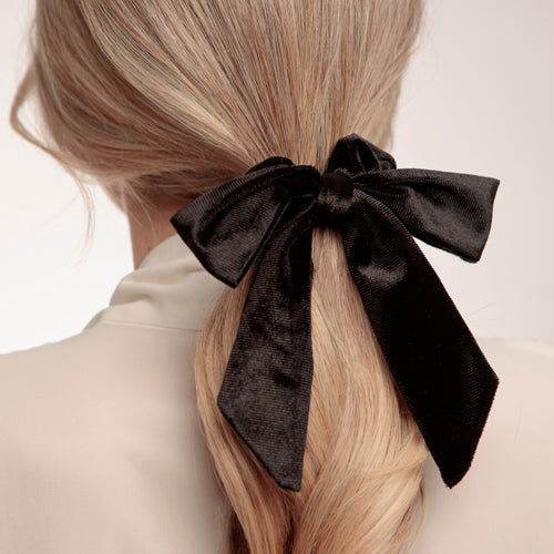 Oh My Hair Scrunchie Velvet Negro