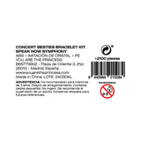 PARTY LAB CONCERT BESTIES BRACELET KIT SPEAK NOW SYMPHONY