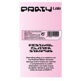 Party Lab Festival Glitter Strands Pink Rainbow