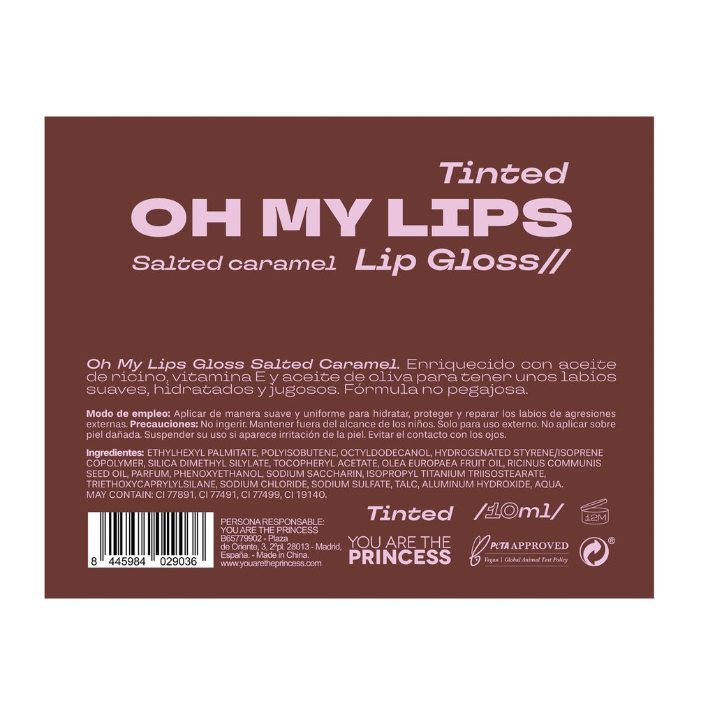 Oh My Lips Tinted Lip Gloss Salted Caramel