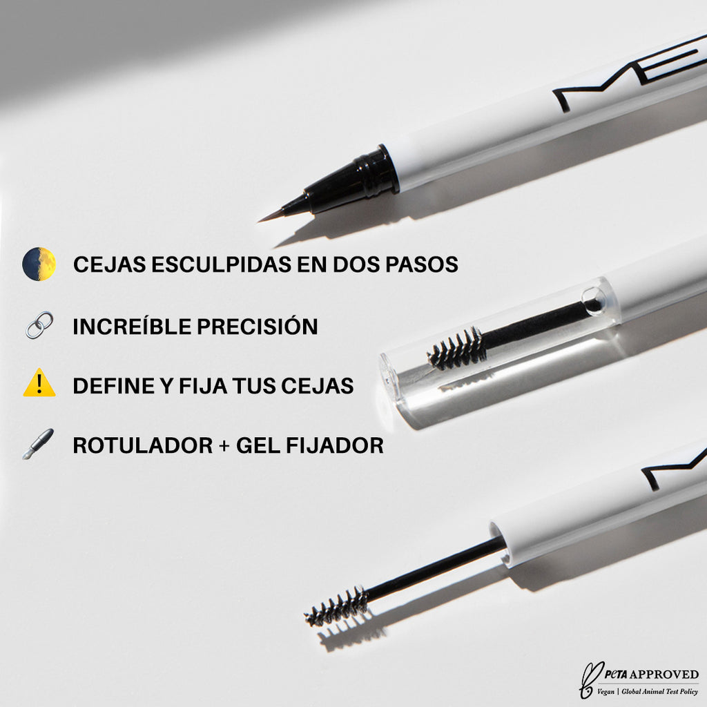 Laminate & Shape Brow Duo Pincel Fijador de Cejas