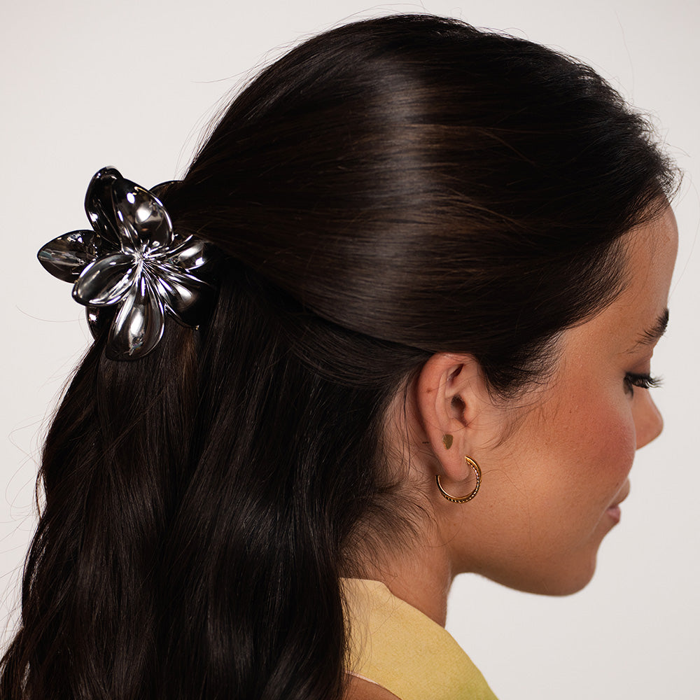 Oh My Hair Pinza Metálica Flor