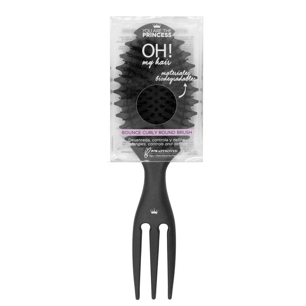 OH MY HAIR BOUNCE CURLY ROUND BRUSH CEPILLO PARA PELO RIZADO