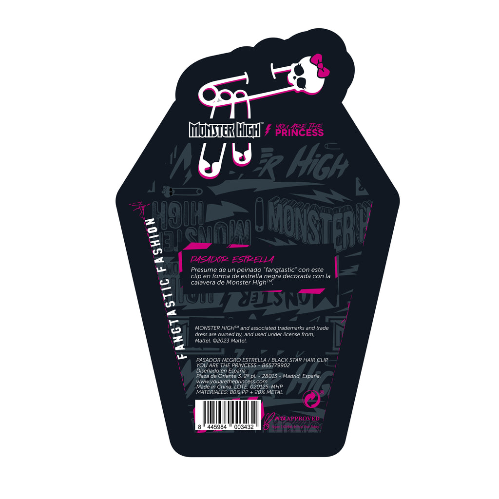 MONSTER HIGH™ / YOU ARE THE PRINCESS BLACK STAR HAIR CLIP