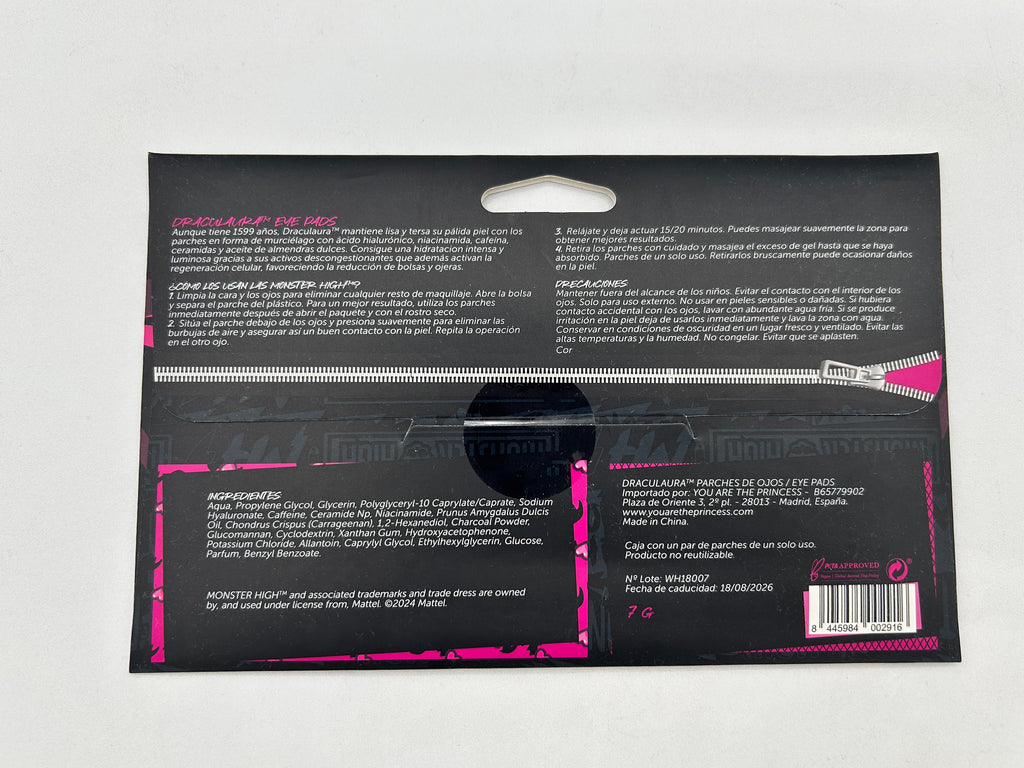 MONSTER HIGH™/YOU ARE THE PRINCESS EYE PADS DRACULAURA™