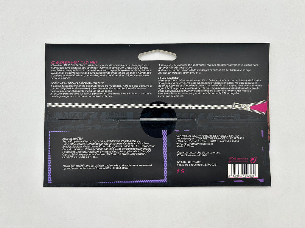 MONSTER HIGH™ / YOU ARE THE PRINCESS LIP PAD CLAWDEEN WOLF