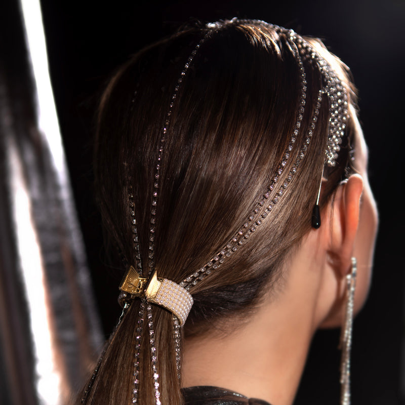 Oh My Hair Pinza Circular Perlas