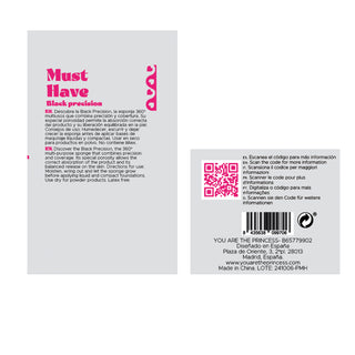 Must Have Black Precision Sponge