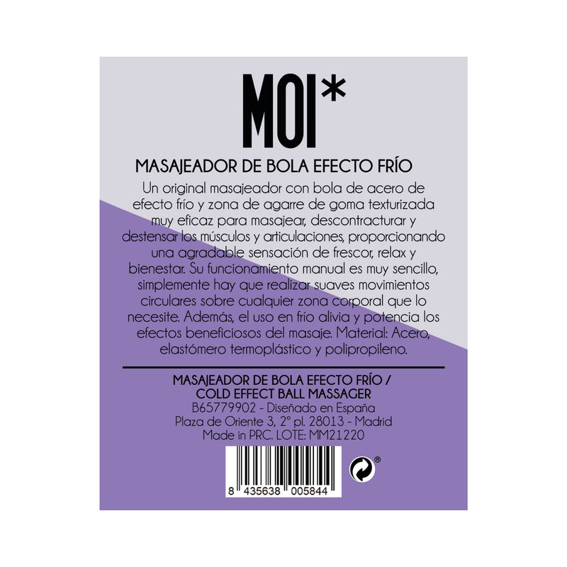 Masajeador de Bola Efecto Frío