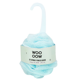 Set Esponja de Baño y Peine