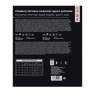 Chaleco Térmico Reductor Sport Extreme