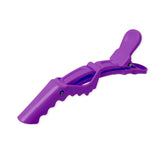 Set 6 Pinzas Clip Peinados Morado