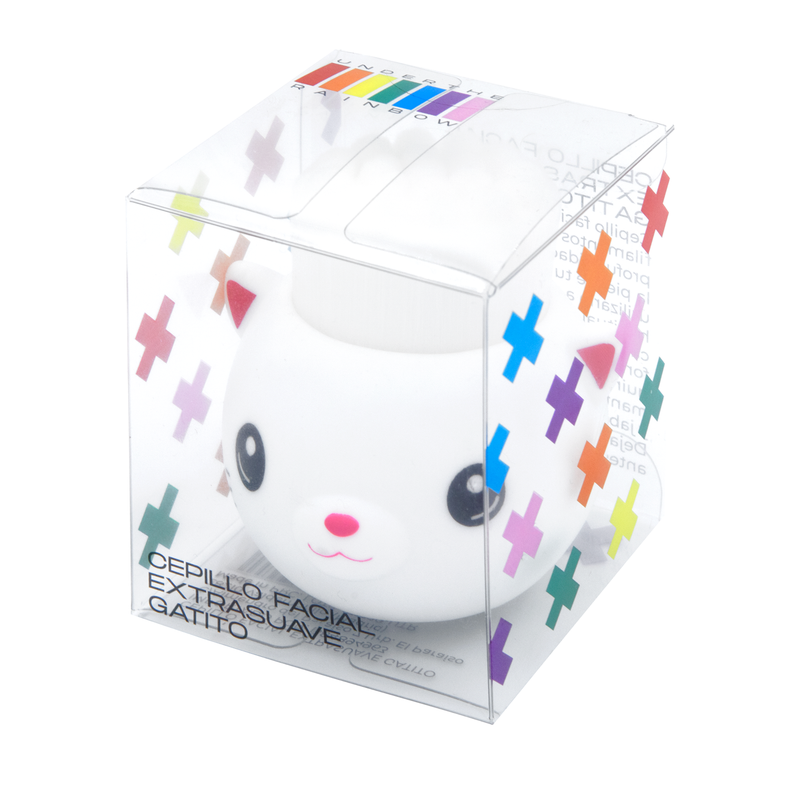 Cepillo Facial Suave Gatito