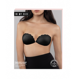 Sujetador Copas Adhesivas Foam Negro