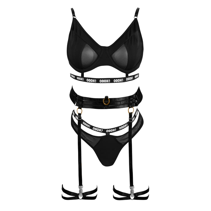 OOOH! - SUJETADOR TRANSPARENCIAS DE TUL CON ARO AINE