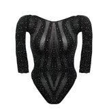 OOOH! Body Transparencias Rayas