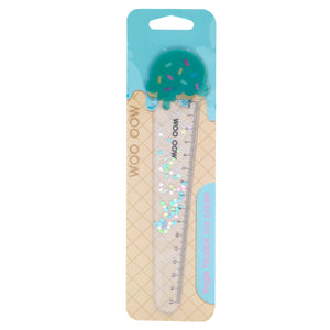 Ice Cream Regla Flexible Verde