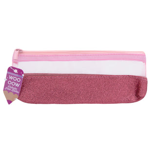 Estuche Pink Glitter