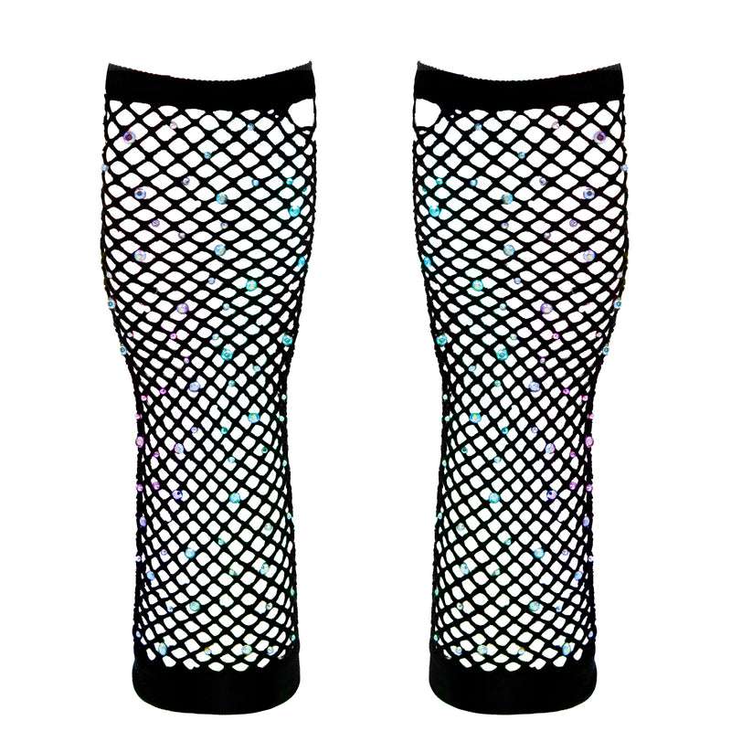 OOOH! Mitones de Rejilla con Brillos